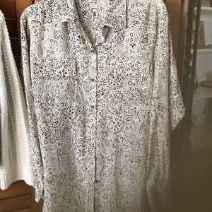 Cabi 100% silk blouse, size Medium